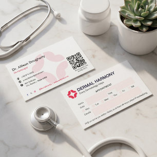 Dermatologi Klinik Verksamhet Ren Utnämning Visitkort