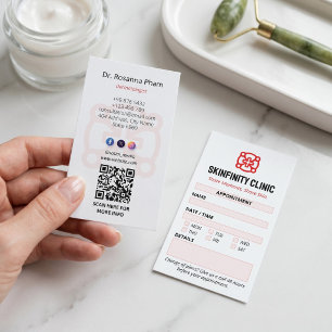Dermatologi Klinik Verksamhet   Ren Utnämning Visitkort