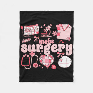 Dermatologisjuksköterska Valentine Mohs-kirurgi De Fleecefilt