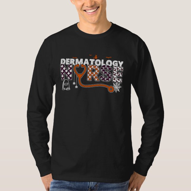 Dermatology Nurse And Dermatologists For A Hallowe T Shirt (Framsida)