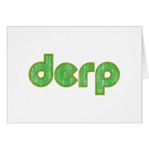 Derp 2 hälsningskort