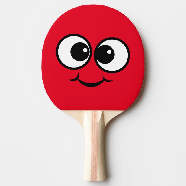 Derp Ansikte Red Pingisracket (Framsidan)