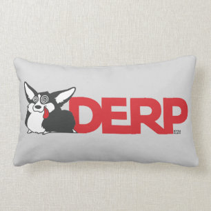 Derp Corgi Lumbarkudde