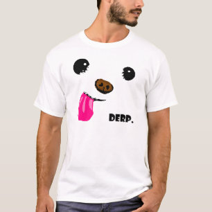 Derp hund t-shirt