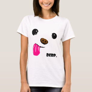 Derp hund t-shirt
