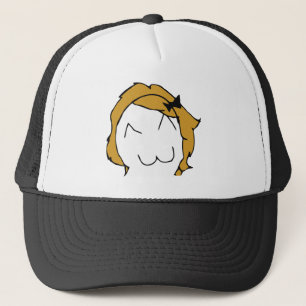 Derpina (Kitteh leende) - hatt Truckerkeps