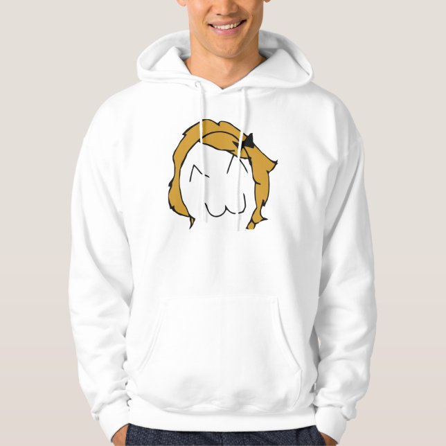 Derpina (Kitteh leende) - Hoodie (Framsida)