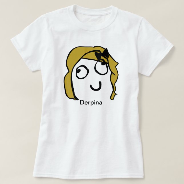 Derpina Tee Shirt (Design framsida)