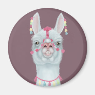 Derpy Llama Magnet