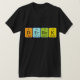Derrek Periodisk bord namn-skjorta Tee Shirt (Design framsida)