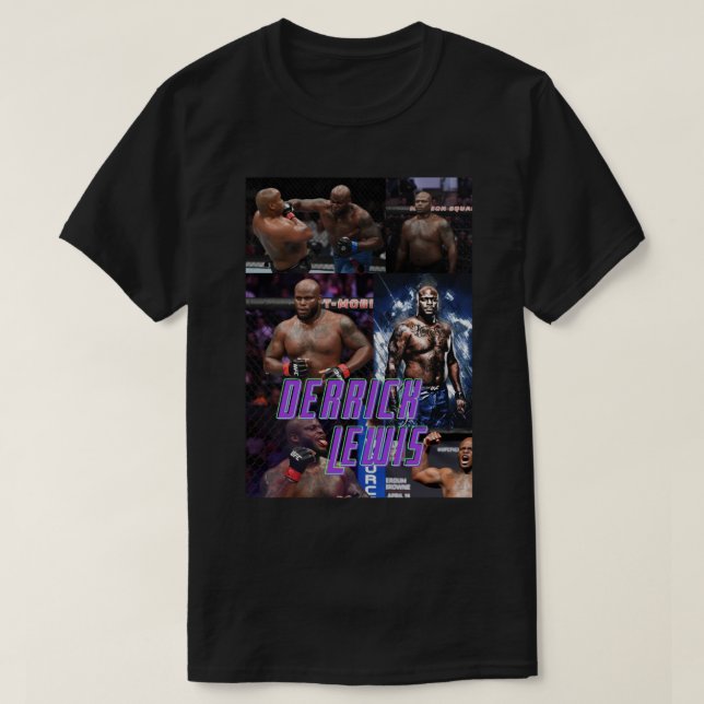 Derrick Lewis MMA Classic T Shirt (Design framsida)