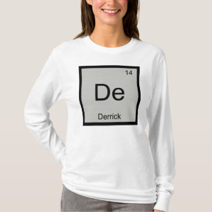 Derrick Namn Kemiskt Element Periodiska Systemet Tee