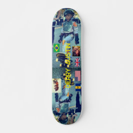 DERRY AUSTIN 7 3/4" Skateboarddäck Mini Skateboard Bräda 18,5 Cm