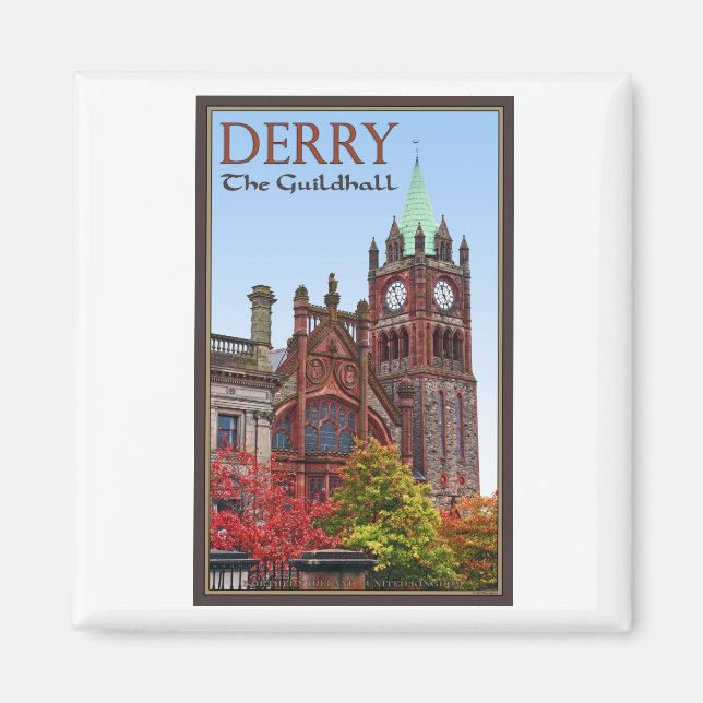 Derry - Guildhall Magnet (Framsidan)