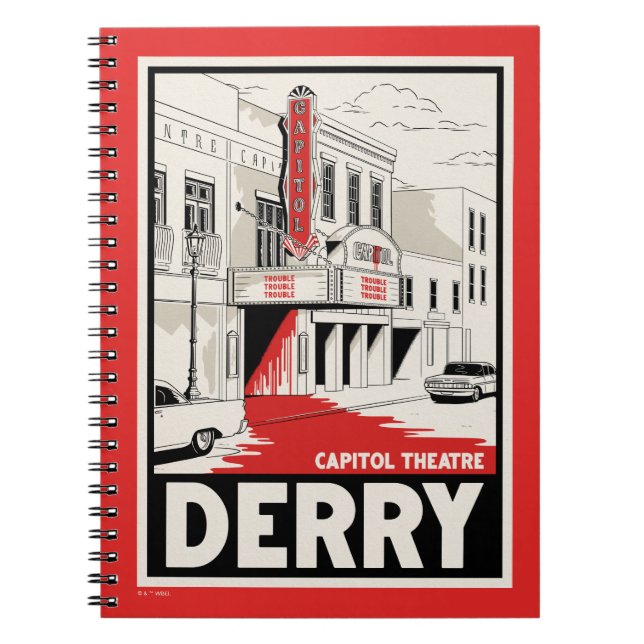 Derry Huvudstad Theater Anteckningsbok (Framsidan)