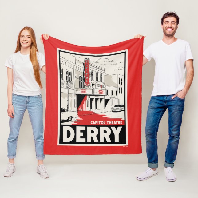 Derry Huvudstad Theater Fleecefilt (På plats)