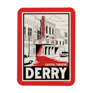 Derry Huvudstad Theater Magnet