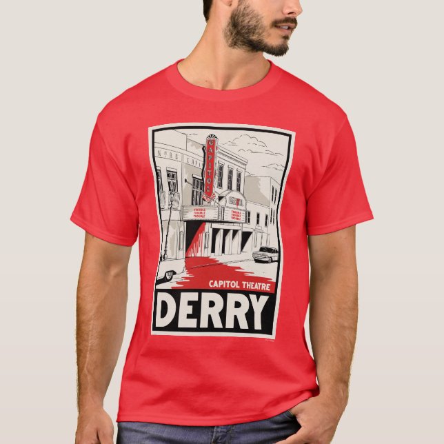 Derry Huvudstad Theater T Shirt (Framsida)