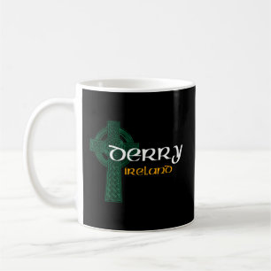 Derry Ireland County Celtic Gaelic Football and Hu Kaffemugg