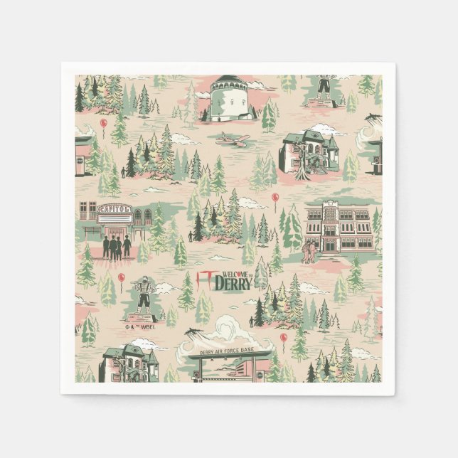 Derry Locations Mönster Pappersservett (Framsidan)