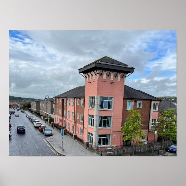 Derry/Londonderry Northern Ireland Europe Poster (Framsidan)