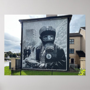 Derry/Londonderry Northern Ireland Troubles Poster