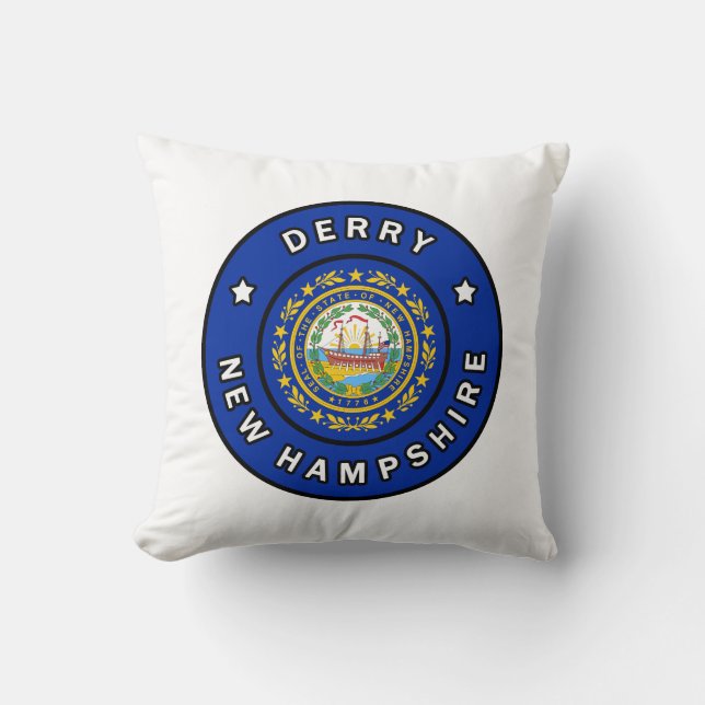 Derry New Hampshire Kudde (Framsida)
