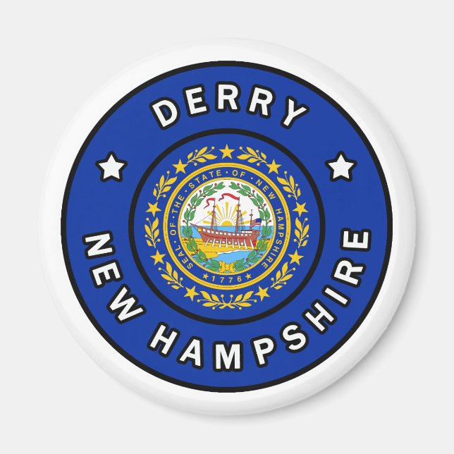 Derry New Hampshire Magnet (Framsidan)