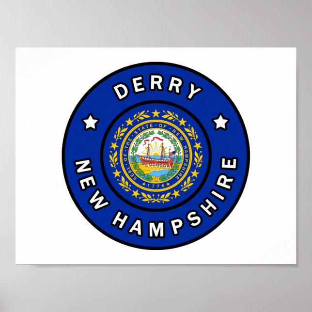 Derry New Hampshire Poster (Framsidan)