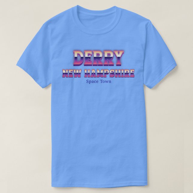 Derry New Hampshire T Shirt (Design framsida)