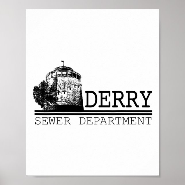 Derry Sewer Department Poster (Framsidan)