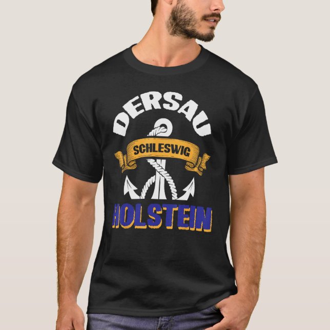 Dersau Schleswig Holstein T Shirt (Framsida)