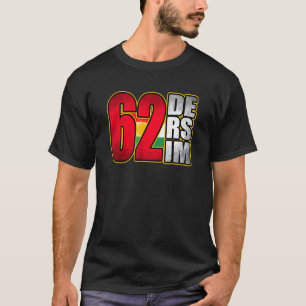 Dersim 62 Dersim Tunceli Kudish Flagga Kurdistan D T Shirt