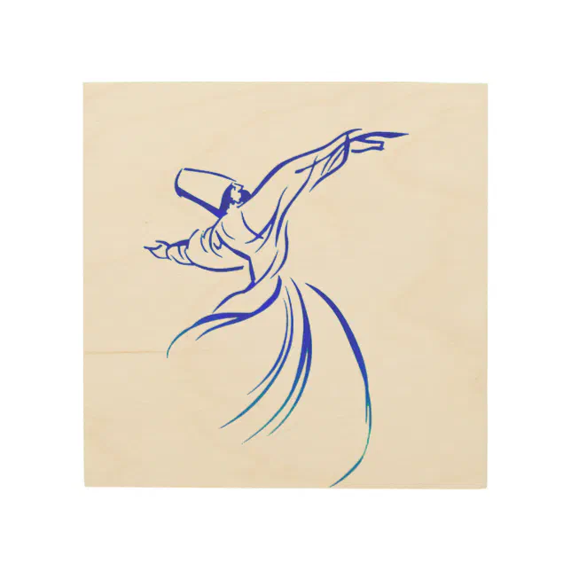 Sketch drawing of the dancing dervish cultural Vector Image