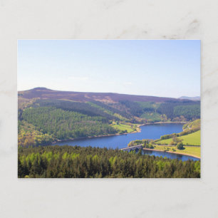 Derwent Reservoir, Derbyshire, England Vykort