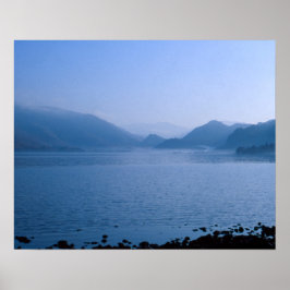 Derwent Vatten Cumbria England Card Poster