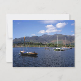 Derwent Vatten och Skiddaw Vykort