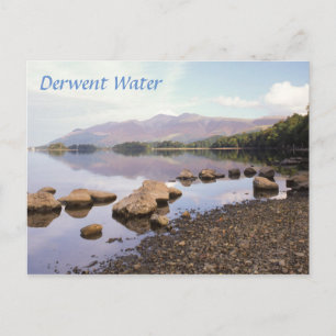 Derwent Water Lake District souvenirfoto Vykort