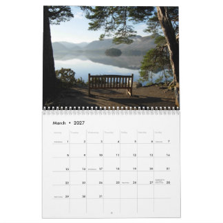 Derwentwater (Lake District) Fotografering 2027 Kalender