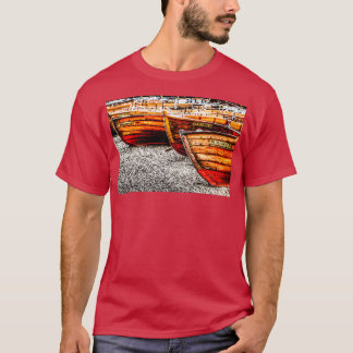 Derwentwater Wooden Roring Boths T Shirt