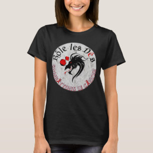 Dés för Chandail combattons le cancer rôleles T Shirt