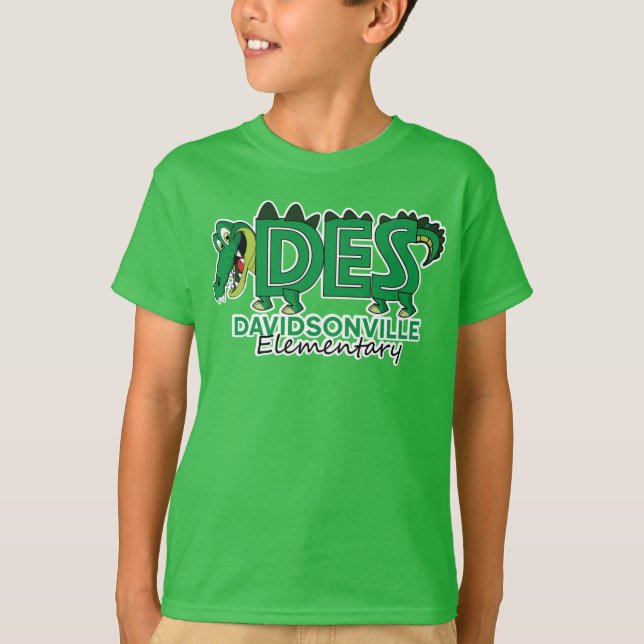 DES - Gator Gear Kids Shirt T Shirt (Framsida)