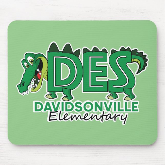 DES - Gator Gear Mousepad Musmatta (Framsidan)