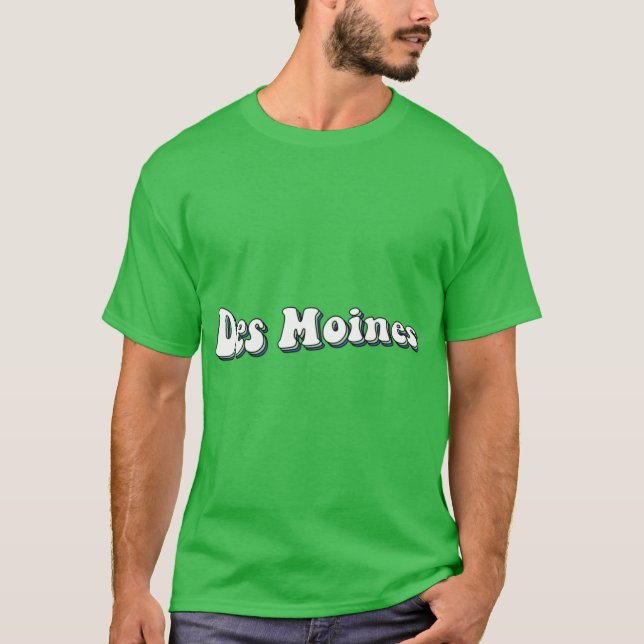 Des Moines 2 T Shirt (Framsida)