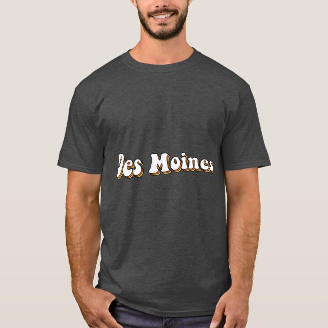 Des Moines 3 T Shirt (Framsida)