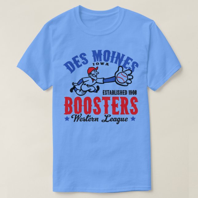 Des Moines Boosters T Shirt (Design framsida)
