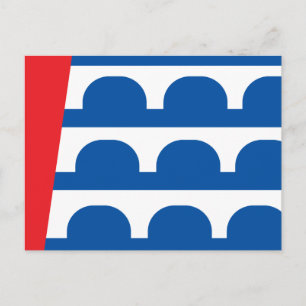 Des Moines City flagga Vykort