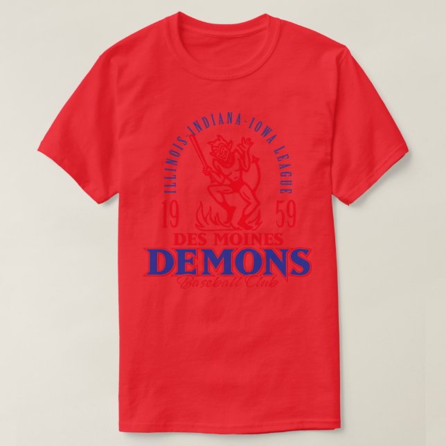 Des Moines Demons T Shirt (Design framsida)