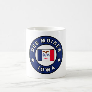 Des Moines Iowa Kaffemugg