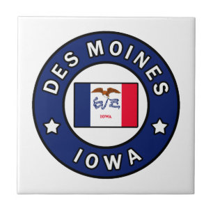 Des Moines Iowa Kakelplatta